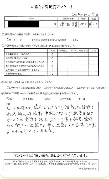 回答書